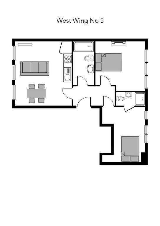 Apartmán Linton Collection - The West Wing EDI Exteriér fotografie